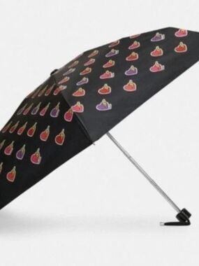 Coach Heart Bolt Compact Umbrella